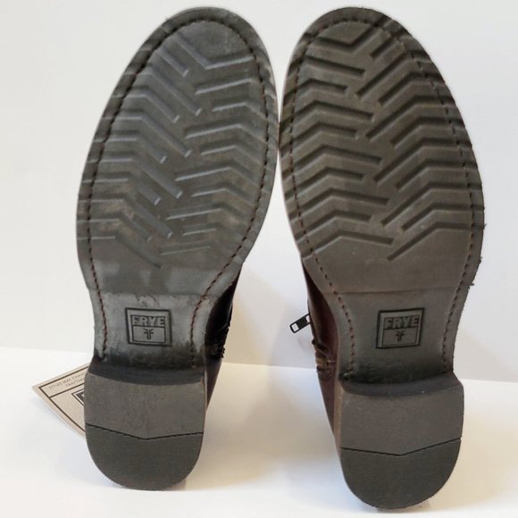 NWT Frye Women's Veronica 6" Shortie Boots Dark Brown - Picture 10 of 11